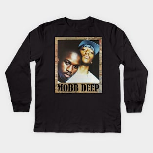 Mobb Deep // Vintage Frame Kids Long Sleeve T-Shirt